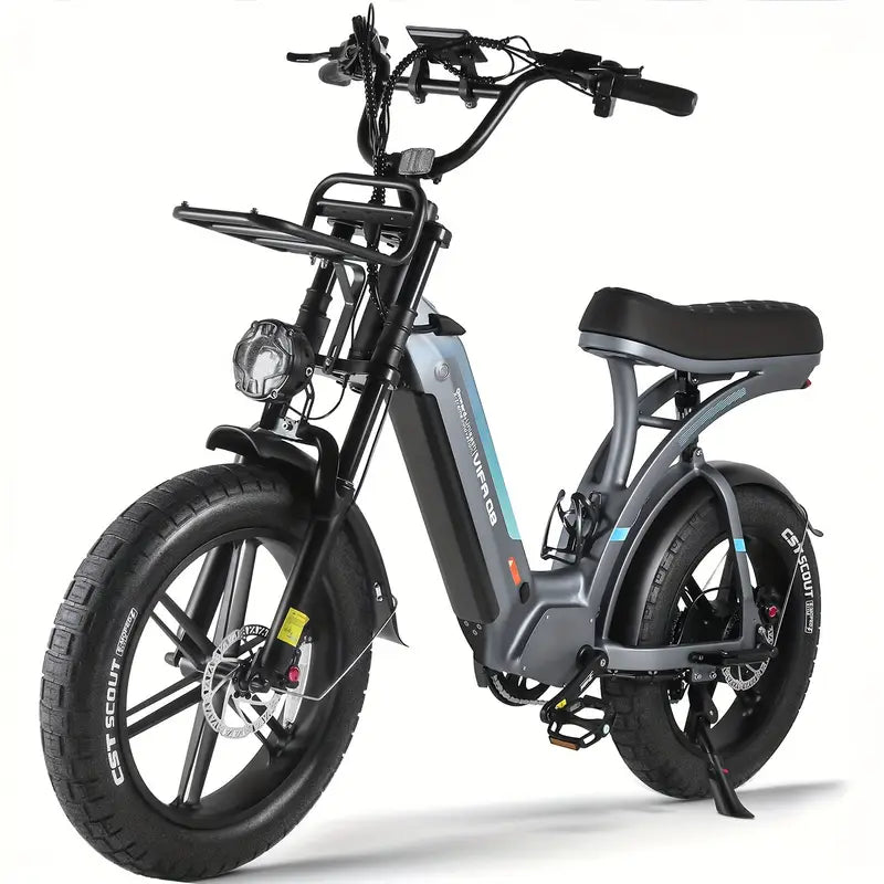 Ride Revolt® Q8 Dual-Suspension E-Bike (1000W)