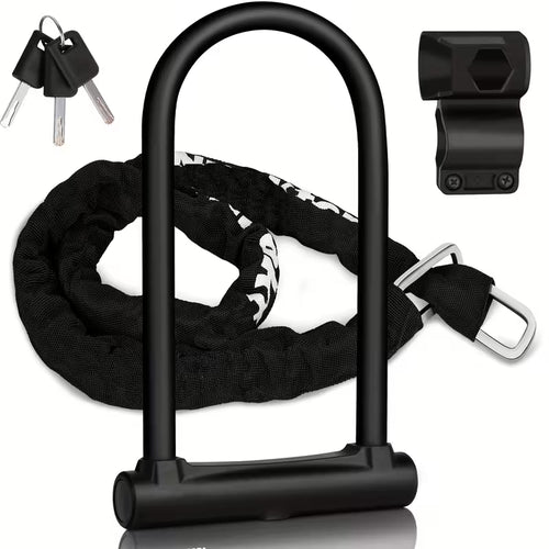 Premium Heavy-Duty Steel U-Lock