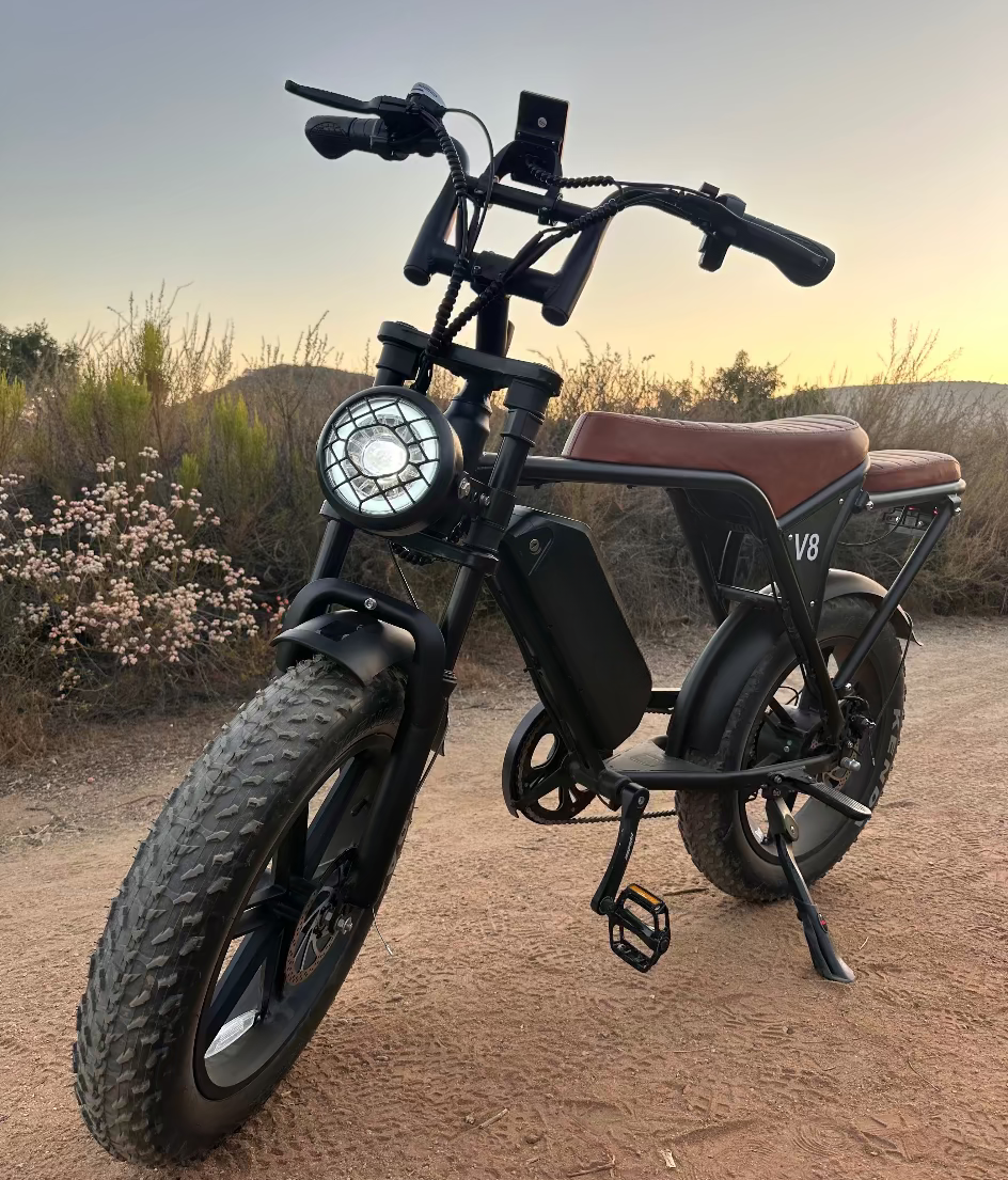 Ride Revolt® V8 Fat Tire E-Bike (1000W)
