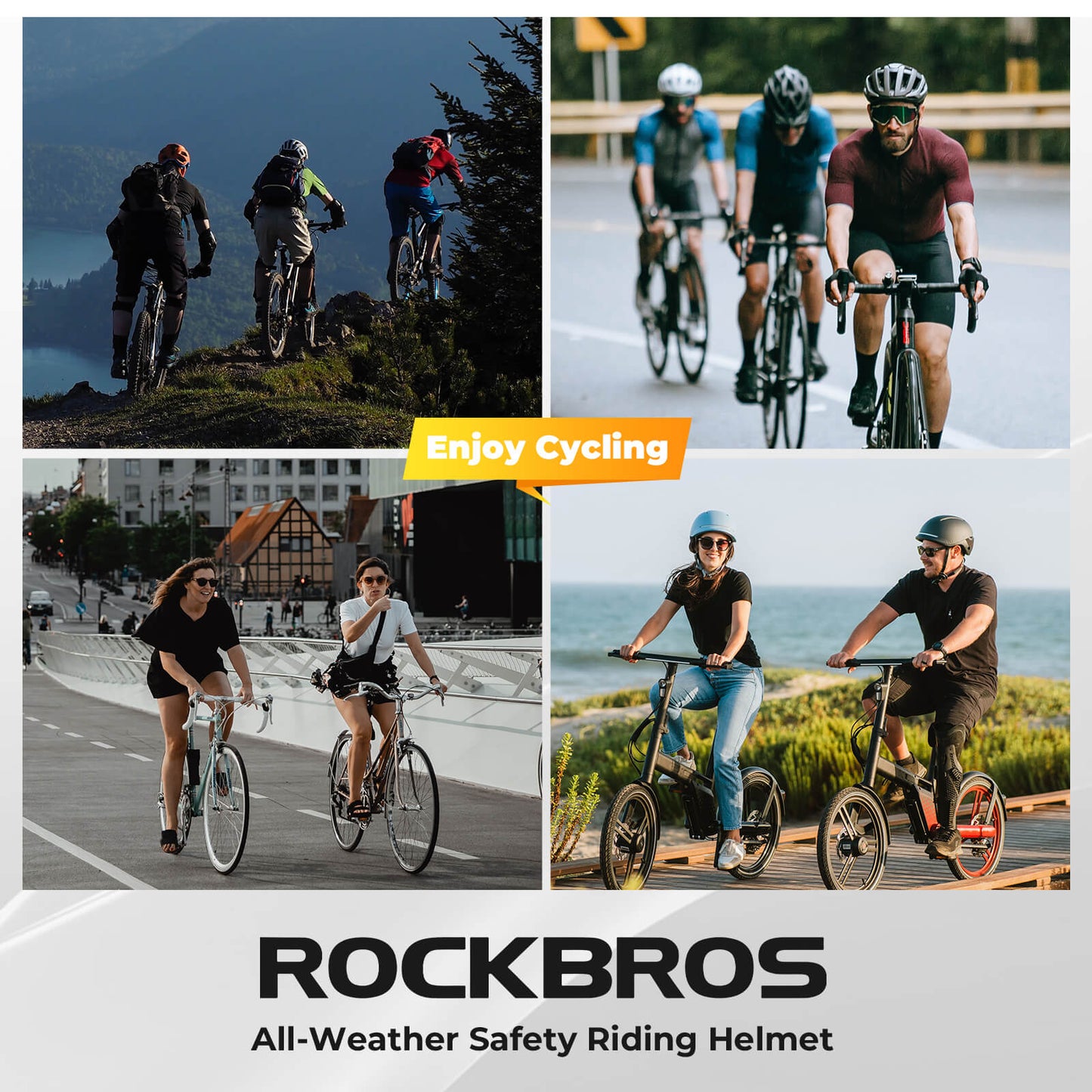 Bike Helmet With Rear Light