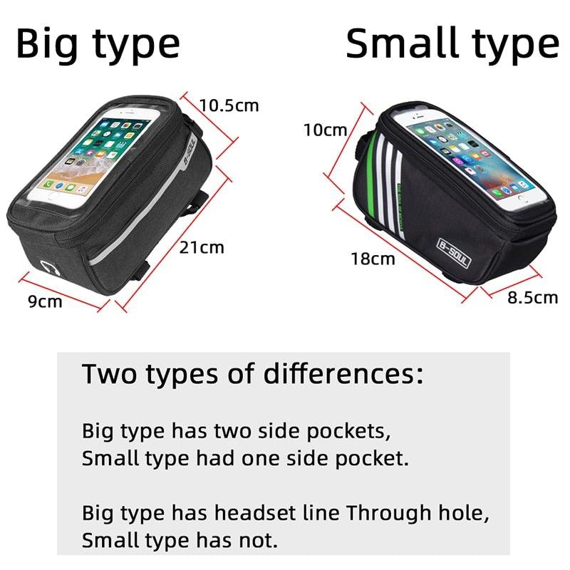 Waterproof Phone Holder Bike Bag