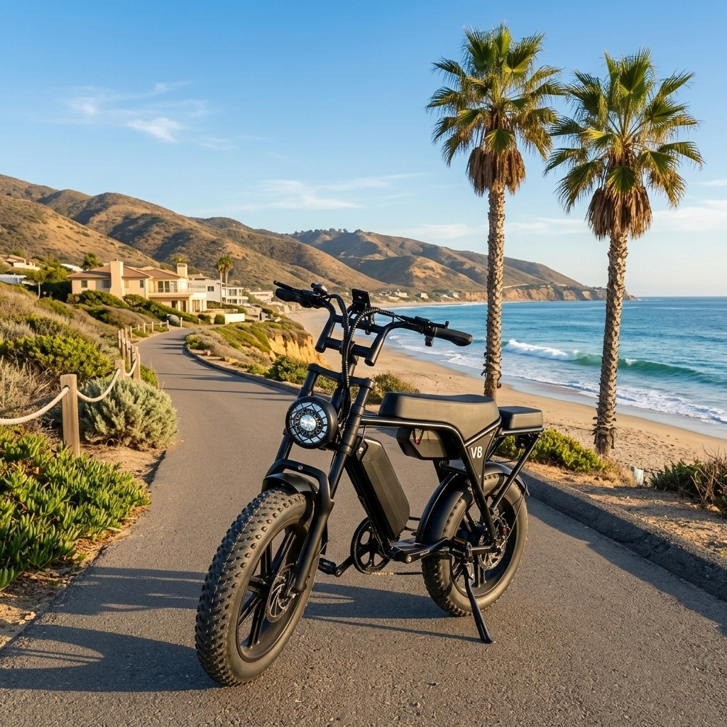Ride Revolt® V8 Fat Tire E-Bike (1000W-1500W) Ride Revolt® V8 Fat Tire E-Bike (1000W-1500W)