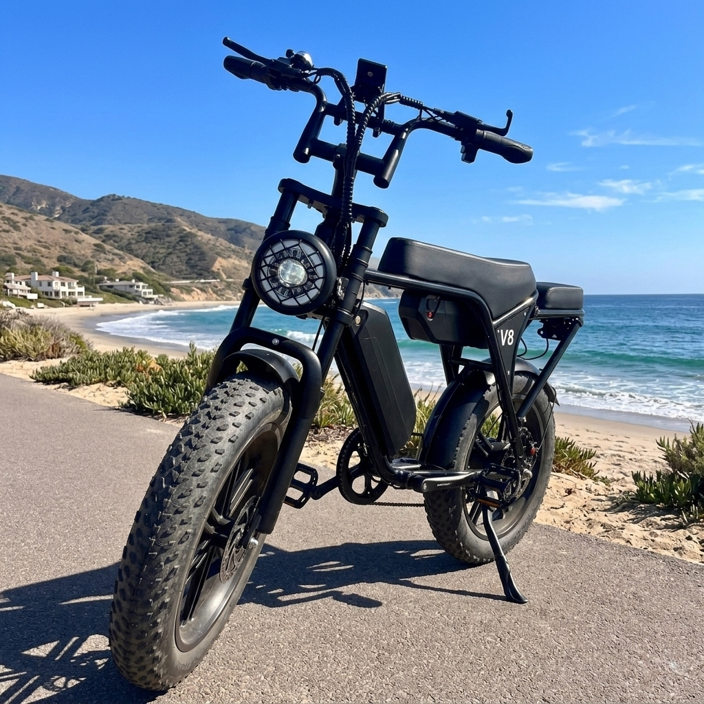Ride Revolt® V8 Fat Tire E-Bike (1000W-1500W)