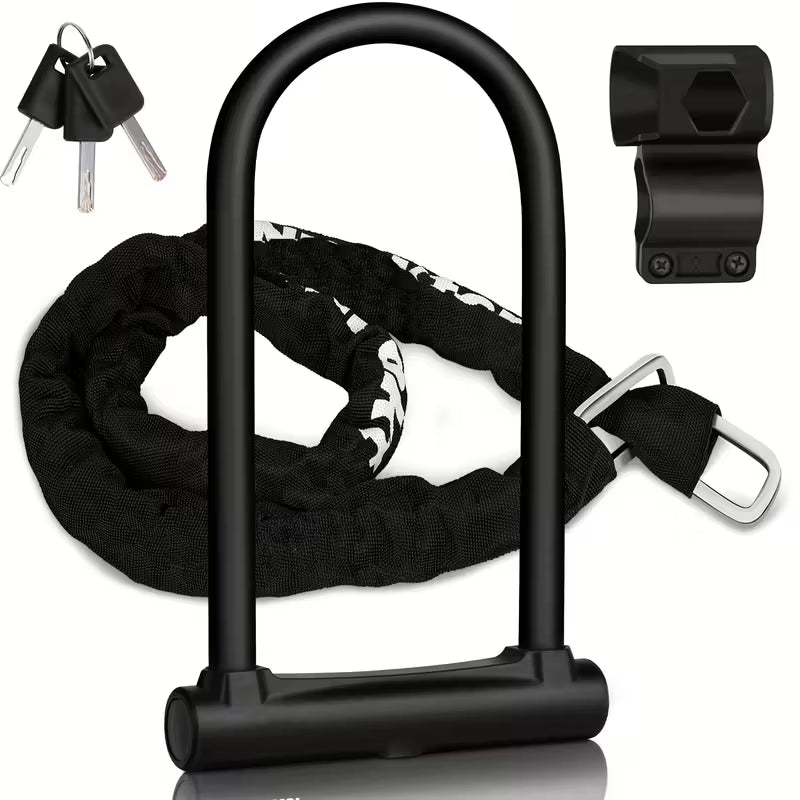 Premium Heavy-Duty Steel U-Lock