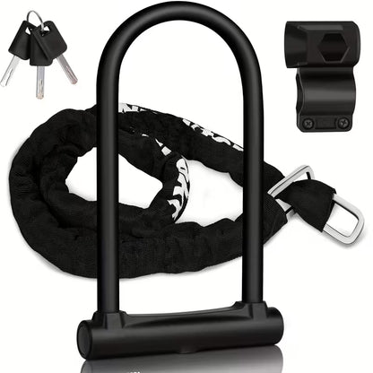 Premium Heavy-Duty Steel U-Lock