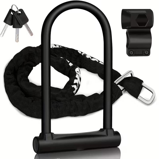 Premium Heavy-Duty Steel U-Lock