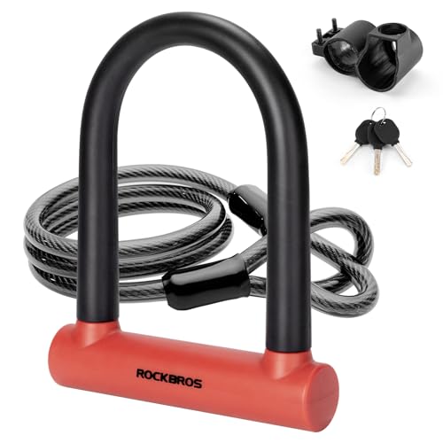 ROCKBROS Heavy Duty Anti Theft Bike U Lock