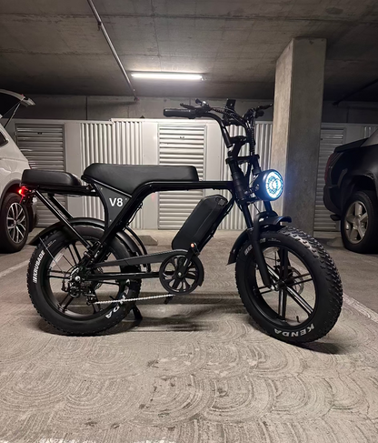 Ride Revolt® V8 Fat Tire E-Bike (1000W)