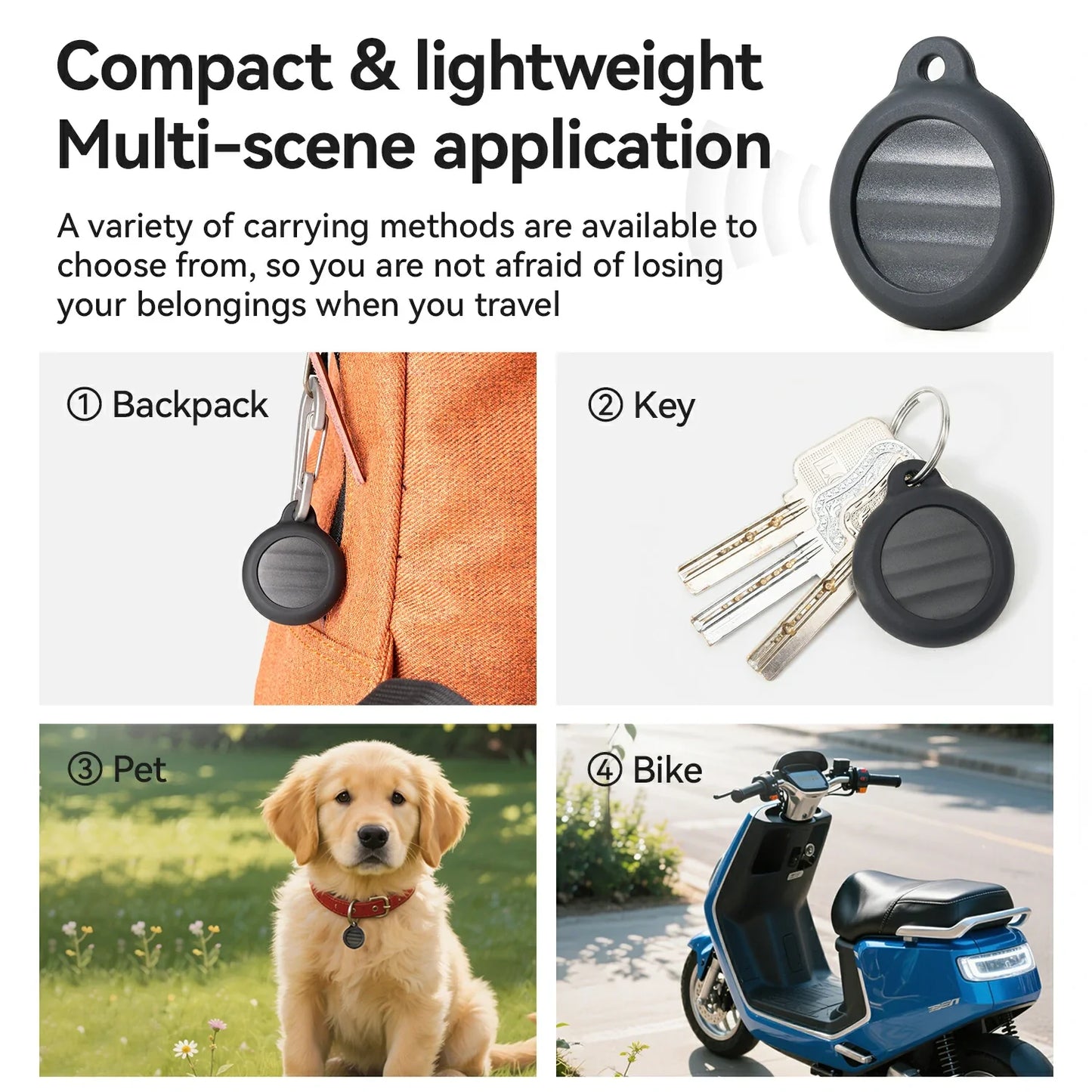 AirTag Bike Locator - Anti Theft Device