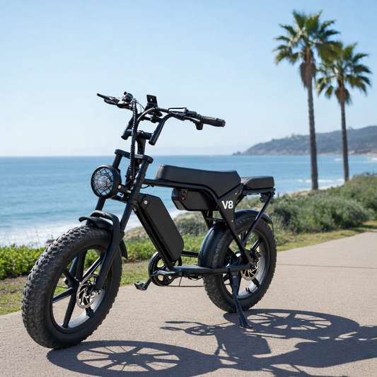 Ride Revolt® V8 Fat Tire E-Bike (1000W-1500W)
