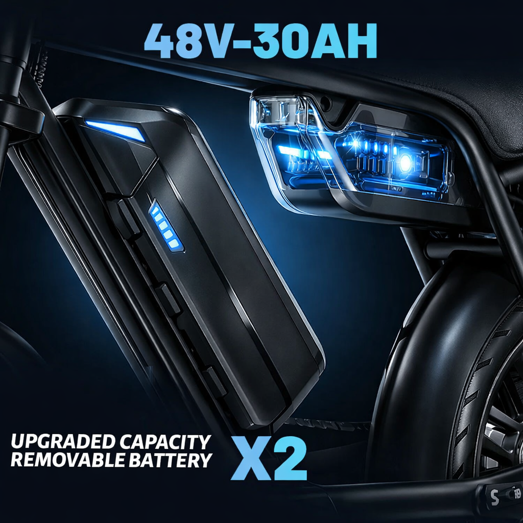 Ride Revolt® V8 MAX Dual-Battery (1500W) Ride Revolt® V8 MAX Dual-Battery (1500W)