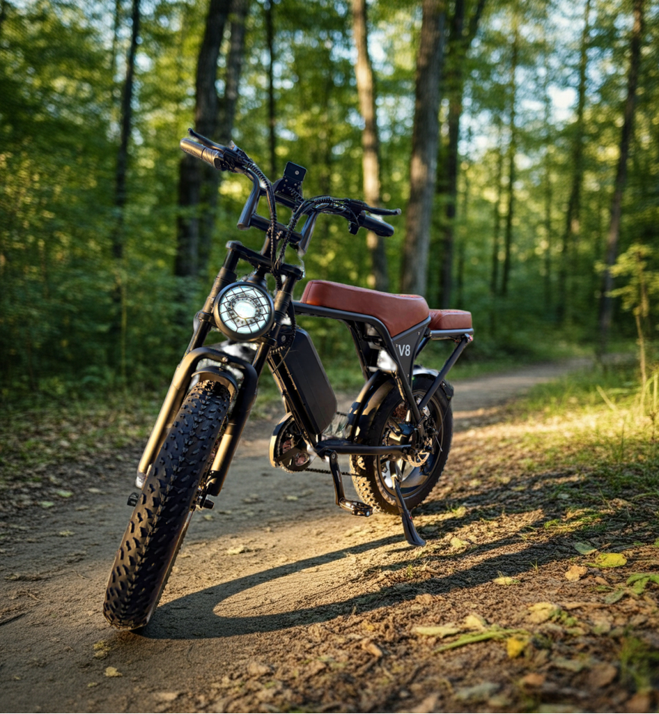 Ride Revolt® V8 Fat Tire E-Bike (1000W-1500W)