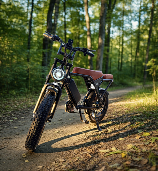 Ride Revolt® V8 Fat Tire E-Bike (1000W-1500W)