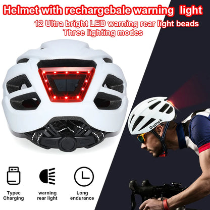 Bike Helmet with Rear Light