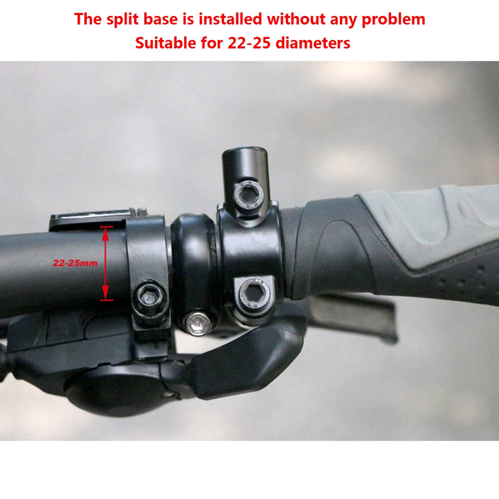 HD Wide Angle & 360° Rotating Bike Handlebar Mirrors