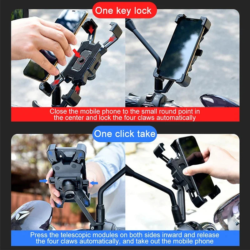 Bicycle Phone Holder 360°Rotating