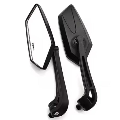 HD Wide Angle & 360° Rotating Bike Handlebar Mirrors