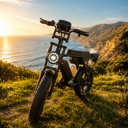 Ride Revolt® V8 Fat Tire E-Bike (1000W-1500W)