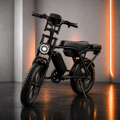 Black - V8 MAX Dual-Battery (1500W)