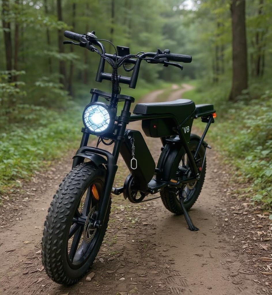 Ride Revolt® V8 Fat Tire E-Bike (1000W-1500W)