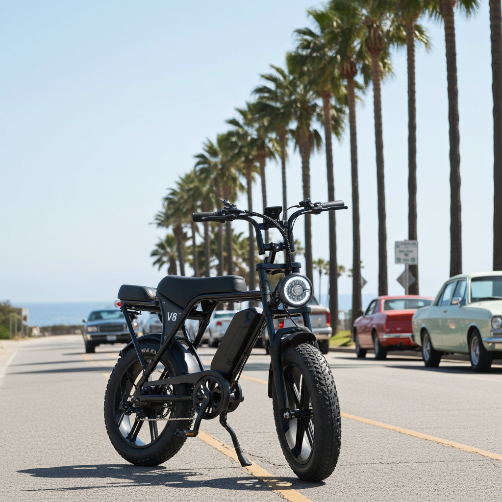 Ride Revolt® V8 Fat Tire E-Bike (1000W-1500W)