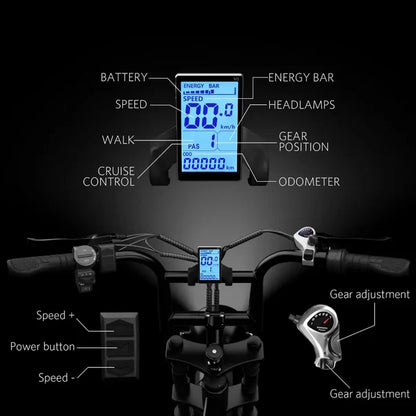 Ride Revolt® V8 Fat Tire E-Bike (1000W)