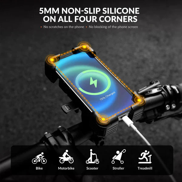 ROCKBROS Bike Phone Holder 360 Rotatable