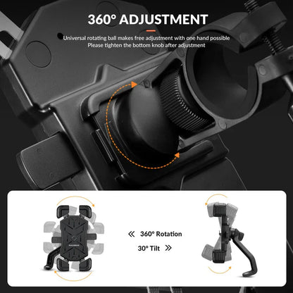 ROCKBROS Bike Phone Holder 360 Rotatable