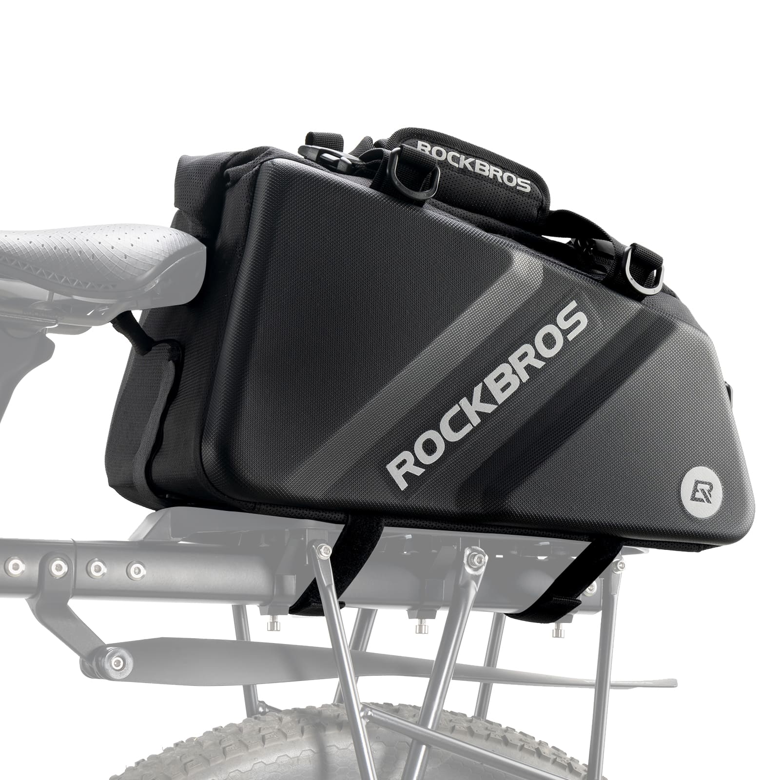 Hard Shell Bicycle Rear Rack Bag – Ride Revolt