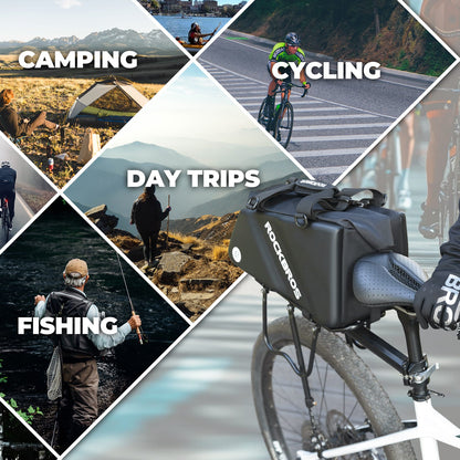 Hard Shell Bicycle Rear Rack Bag