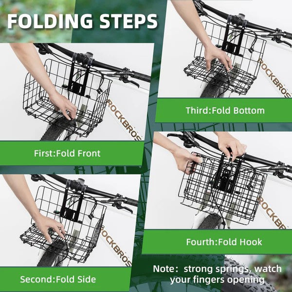 Bicycle Folding Basket