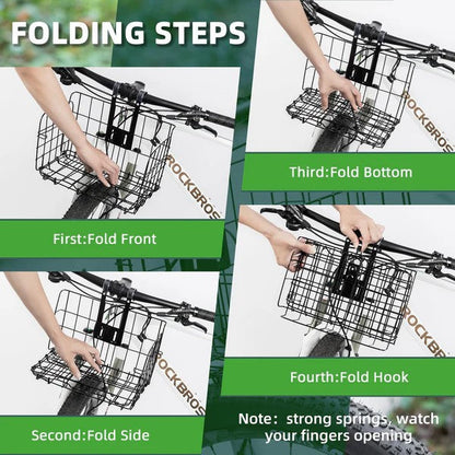 Bicycle Folding Basket