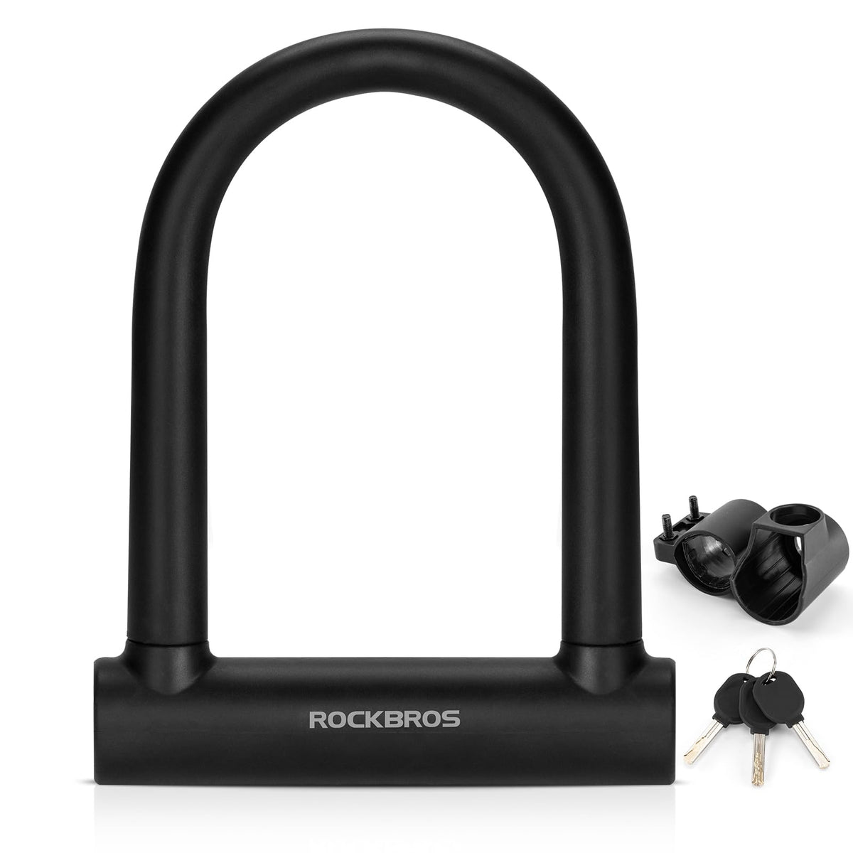 ROCKBROS Heavy Duty Anti Theft Bike U Lock