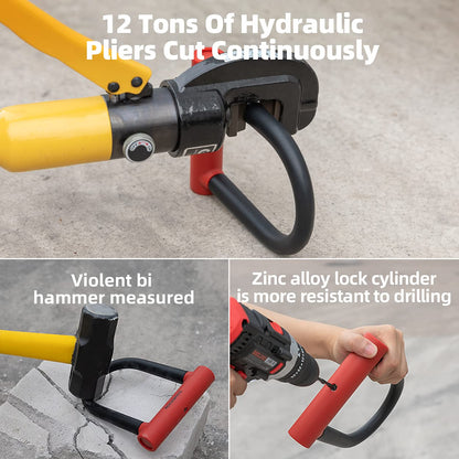ROCKBROS Heavy Duty Anti Theft Bike U Lock
