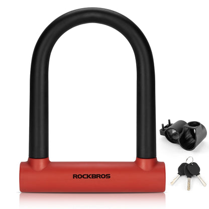 ROCKBROS Heavy Duty Anti Theft Bike U Lock