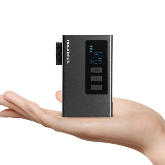 PRO Mini Electric Bike Pump with Gauge