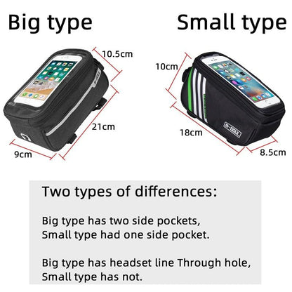 Waterproof Phone Holder Bike Bag